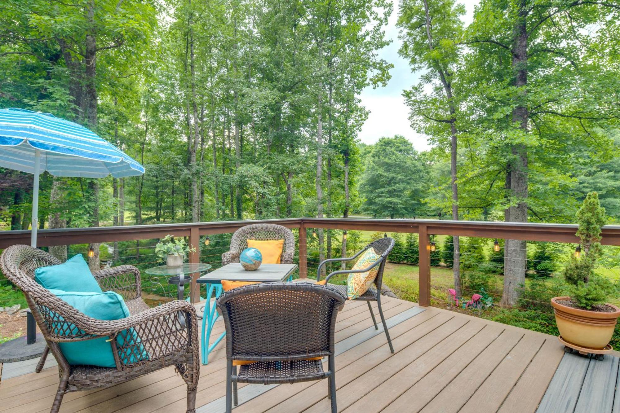 Creekside Hendersonville Haven Hot Tub And Fire Pit Exterior foto